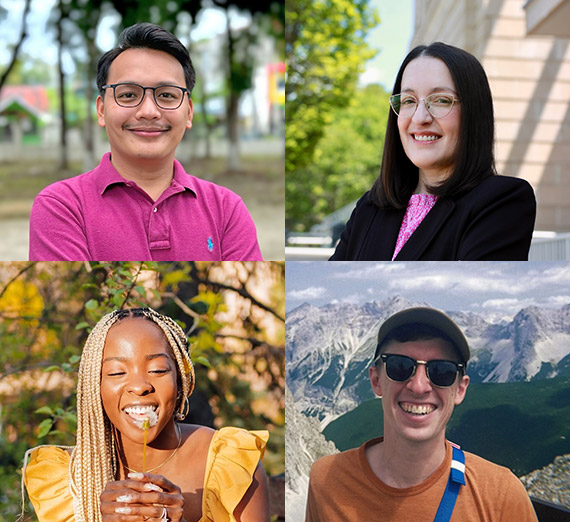 곤자가 대학교 학생 매디슨 로즈가 중학생을 멘토링하는 모습